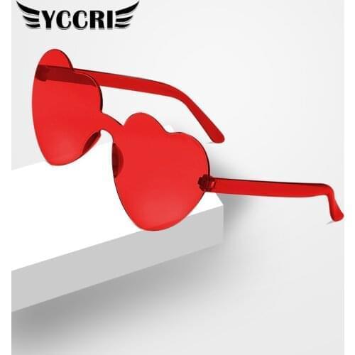 YCCRI Women's Sunglasses Transparent Glasses