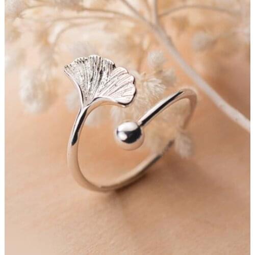 Punk Leaf Rings For Women Girls Fashion Irregular Finger Rings Gift 2021 Female Jewelry Party