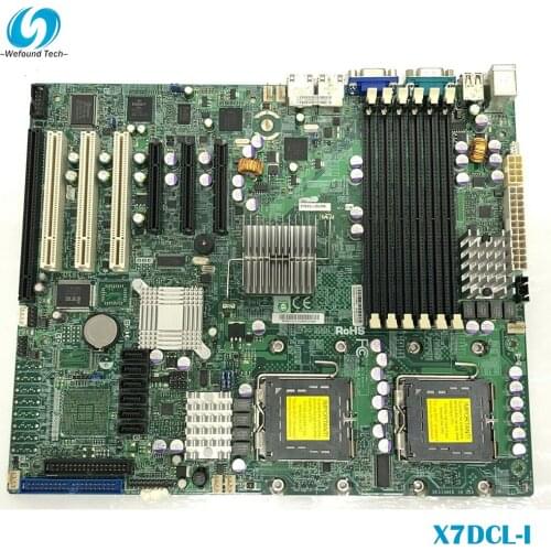 100% Working server Motherboard for X7DCL-I 771 Fully Tested