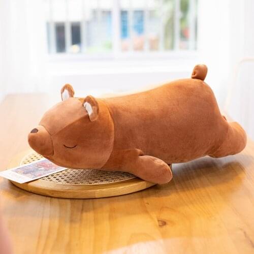 50/80cm Cute Dog Bear Pig Panda Plush Toys Lovely Animals Pillow Stuffed Soft Home Decor For Children Girls Kids Birthday Gifts