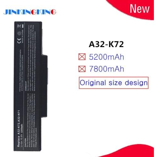 New Laptop A32-K72 battery for Asus K72K K72L K72N K72P K72Q K72R K72S K72Y K73 K73E K73J K73S K73SV N71 N71J N71JA N71JQ