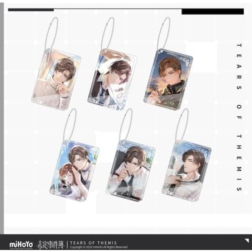 Love Game Tears Of Themis Artem Cosplay Diy Pendant Anime Accessories Acrylic Keychain Commemorative Stand Xmas Gift