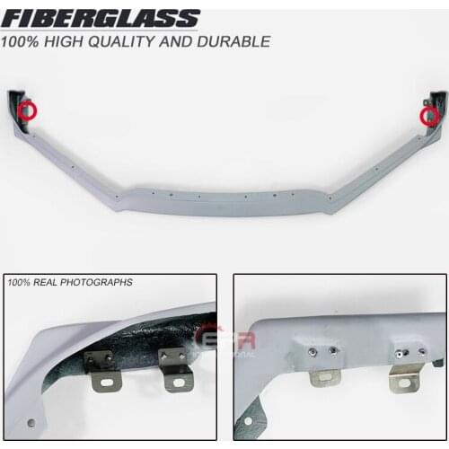 For Subaru BRZ FT86 GT86 FRS ZR Style FRP Unpainted Front Lip Spoiler Bumper Under Splitter Exterior Body kits