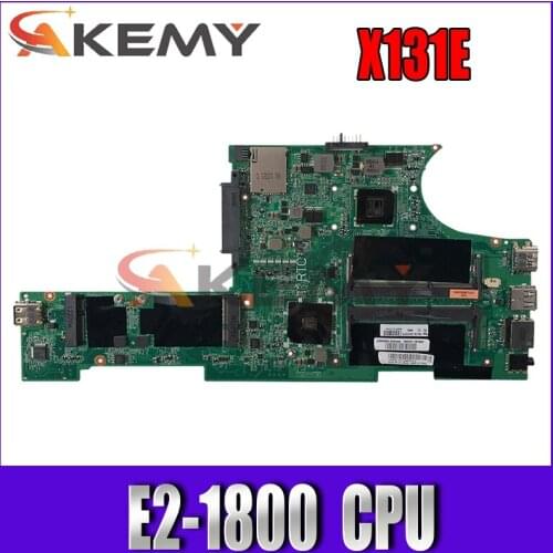 For Thinkpad X131E Laptop Motherboard CPU:E2-1800 AMD DALI2AMB8E0 FRU 04W3648 100% TEST OK