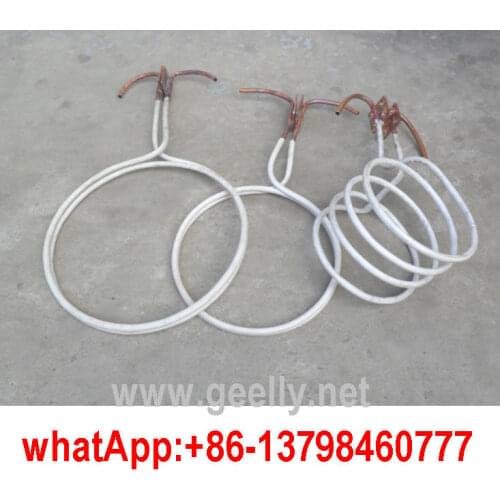 Induction coils for induction heating machine