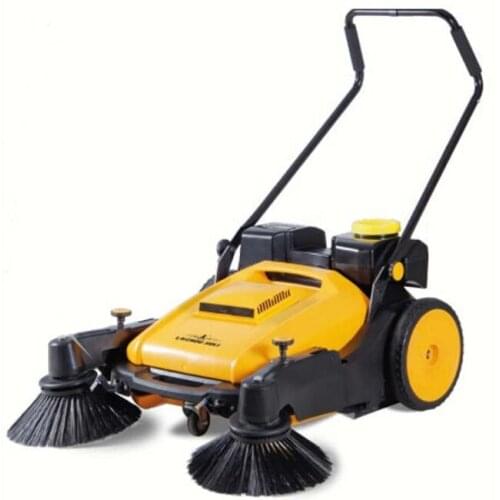 JL920w Industrial Manual sweeper 36" triple brushes walk-behind