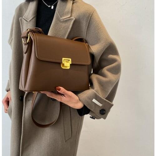 Fashion Women Pu Leather Shoulder Bag High Quality Female Handbags Messenger Bags Casual Ladies Small Crossbody Bags for Women