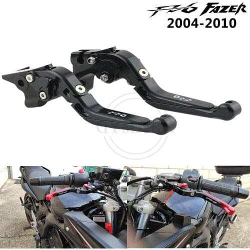 For YAMAHA FZ6 Fazer 2004-2010, FZ6R 2009-2015 Motorcycle Parts Can Be Expanded And Foldable Lever Brake Clutch Lever