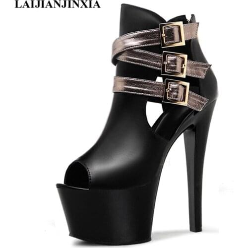 New sexy high heels, 17cm nightclubs and shoes, 34-46 yard party Dance Shoes