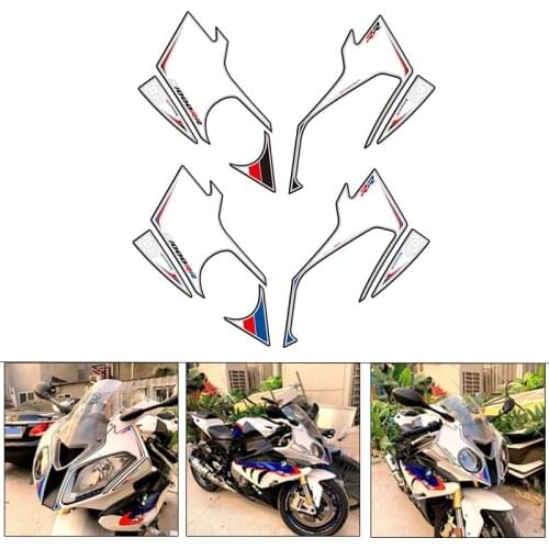 Motorcycle Front Fairing Engine Vehicle sticker 3D Edge Gel Protection Tank Paint pad for BMW S1000RR 2012-2014 2013