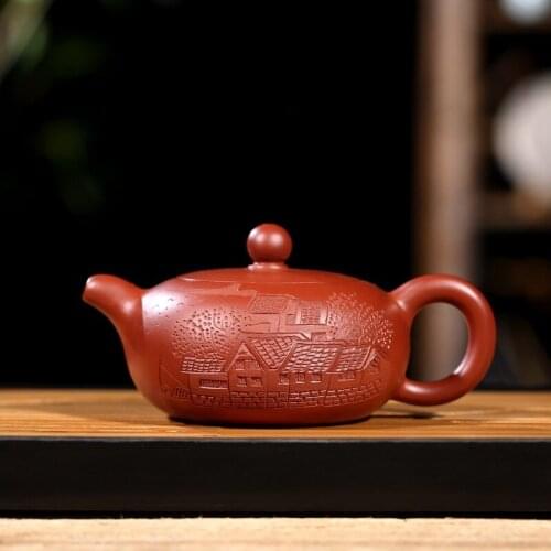 Are recommended the teapot tea undressed ore dahongpao day garden pure handmade wholesale direct wechat business