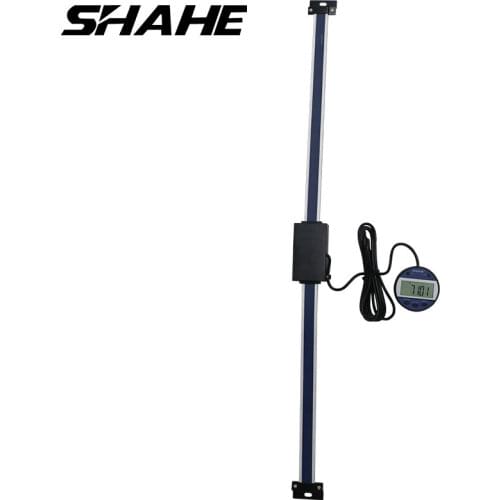 SHAHE linear scale 1000 mm digital readout linear scale with round display magnetic linear scale measuring tool