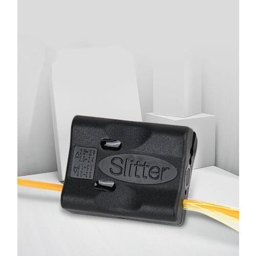 Mid Span Access Fiber Cable PVC Jacket Slitter Stripping For FTTH FTTX 1.5-3.3mm Fiber Optic Cable Termination