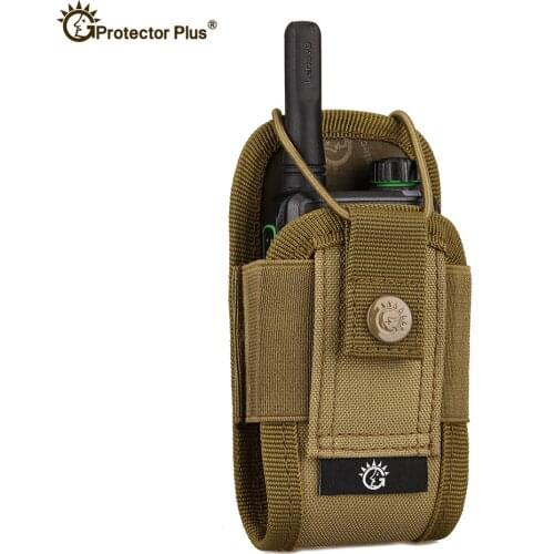 Tactical Walkie-Talkie Bag Army Fan Molle CS Equipment Camouflage Accessory Multi-Function Outdoor Sports Package