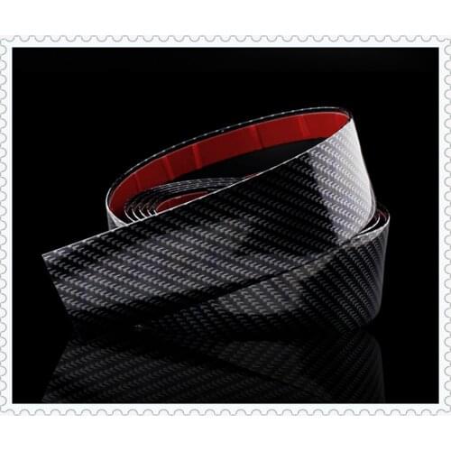 Universal car sticker 5D carbon fiber threshold rubber protection pad for Opel Corsa Antara Meriva Zafira Insignia Mokka