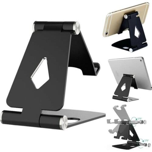 Universlal 3 Colors For Choose Adjustable Folding Telescopic Mobile Phone Holder Support Protable Desktop Stand for Tablet Phone