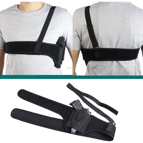 Military Tactical Gun Holster Shoulder Belly Band Waist Cs Combat Pistol Holsters Concealed Carry for Beretta Glock 17 Revolver