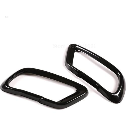 For 2019-2021 BMW X5 G05 X7 G07 tail throat exhaust pipe decorative frame stainless steel auto parts