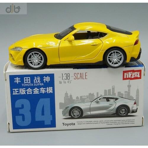 1:43 Diecast Model Toy Toyota Supra Pull Back Car
