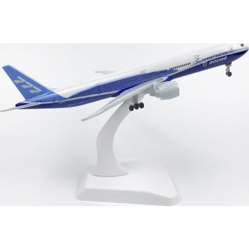 20CM Airways B777 Airlines Airplane Model with Base Alloy Aircraft Plane For Collectible Souvenir Show Gift Toys