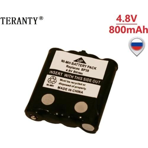 4.8V 800MAH NI-MH rechargeable Battery Pack For Uniden BP-38 BP-40 BT-1013 BT-537 GMR FRS 2Way Radio battery Pack