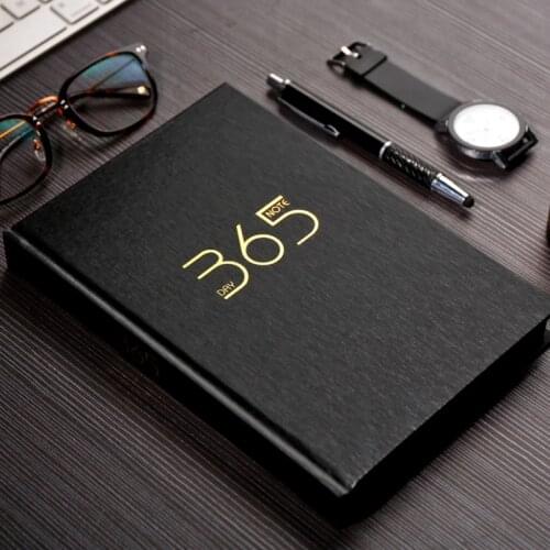 YINGLIJIA 365 Plan Schedule Book Business Notebook Time Management Diary A5 Notebook Notepad Blank 1PCS