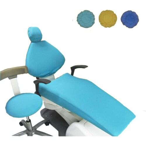 Cheap Dental Chair Seat Cover Washable Dustproof Elastic Case Protector Cover dentistry Unit Spare Part
