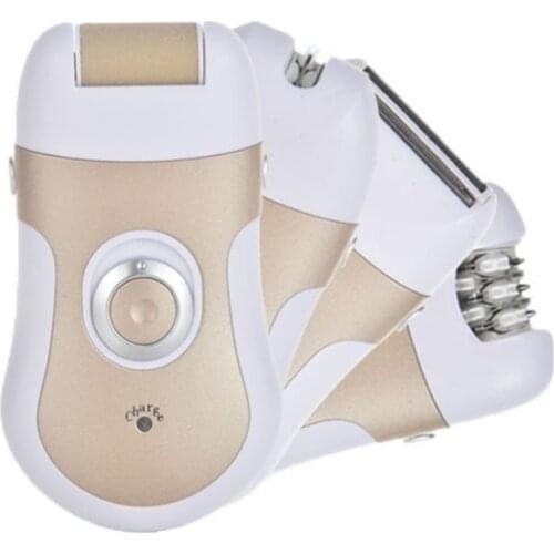 4in1 electric epilator women facial female shaver lady trimmer electric hair removal rechargeable face hair remover depilatory