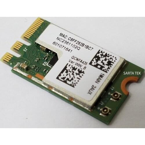 Card for Qualcomm Atheros QCNFA435 wireless wifi 802.11a/b/g/n/ac 433Mbps + BT 4.1 M.2 NGFF NC2361102Q