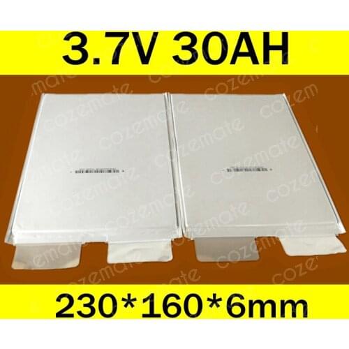 7pcs/lot Li-ion Battery 3.7v 30Ah 5C Lithium Battery Cells Diy 24v Li-ion Battery Pack for Electric Bike Ebike Power Electrics