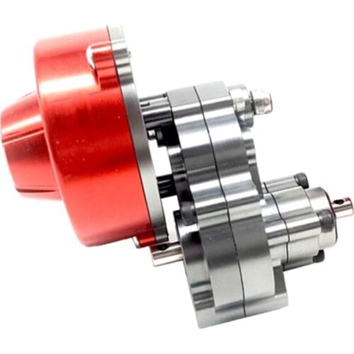 Metal Transfer Transmission Box for 1:10 Scale Crawler Axial SCX10 DIY Accessory