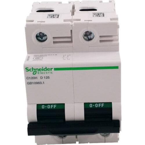 Original export C type C120H 2P 80A 100A 125A 400V 50/60Hz power distribution protection micro high-break circuit breaker