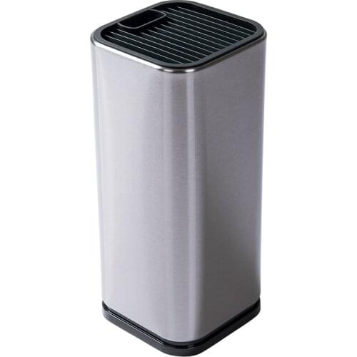 Kitchen Knife Storage Rack Multi-Function Stainless Steel Universal Knives Holder Stand Durable Water Filterable