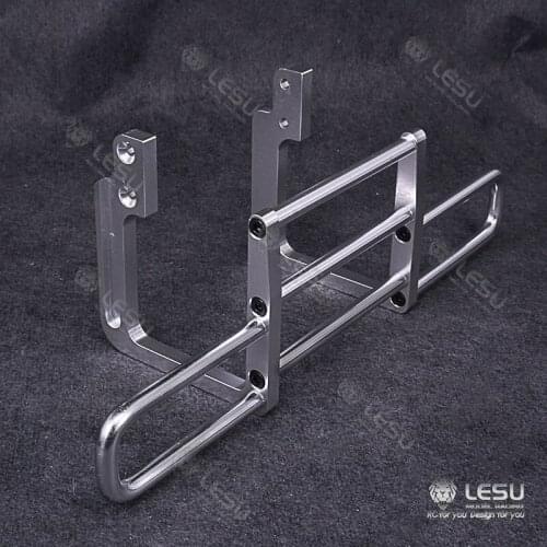 LESU Metal Front Bumper for 1/14 TAMIYA RC Tractor Truck Scania R470 R620 R730 Model DIY Car