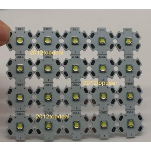 1 PCS CREE XML XM-L T6 LED U2 10W WHITE High Power LED Emitter Diode with 12mm 14mm 16mm 20mm PCB for DIY