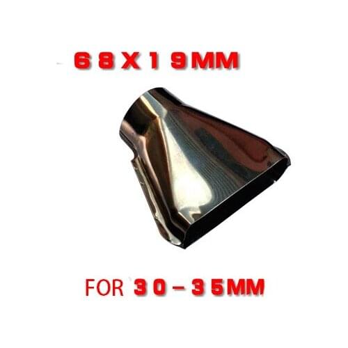 NOVFIX Universal handheld hot air gun air nozzle 19x68mm flat mouth for 30-35mm hot air gun