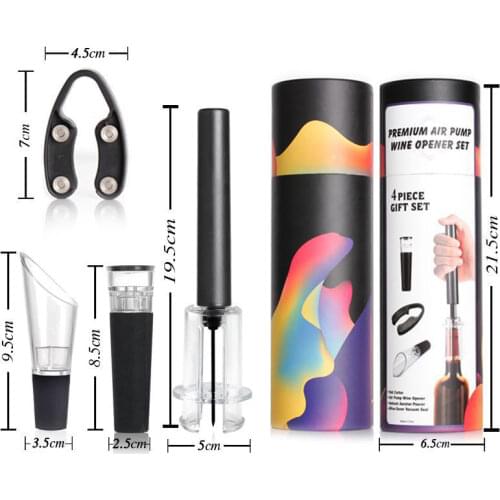 Upscale red box wine Packages / Bottle Openers 4pcs/set