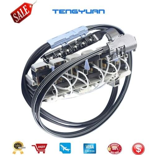 90% new original Ink Tubes Assembly Dey 60 Inch for HP DesignJet 5000 5000PS 5500 5500PS Plotter parts Q1253-60041 C6095-60186