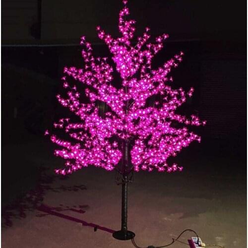 1.8M 1152 led Shiny LED Cherry Blossom Christmas Tree Lighting Waterproof Garden Landscape Decoration Lamp For Wedding Chrismas