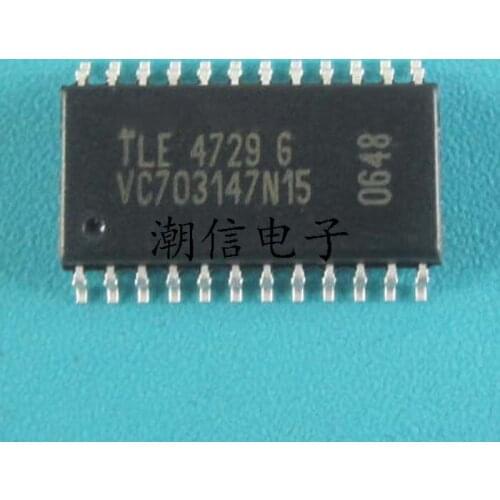 1PCS TLE4729G TLE47296 TLE4729 SOP-24 Car IC For Sie-mens stepper motor idle drive IC Motorola engine computer board
