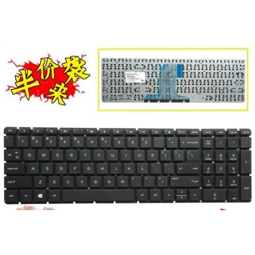 100% New Laptop Keyboard for HP 15-AC 250 G4 255 256 Keyboard US Layout
