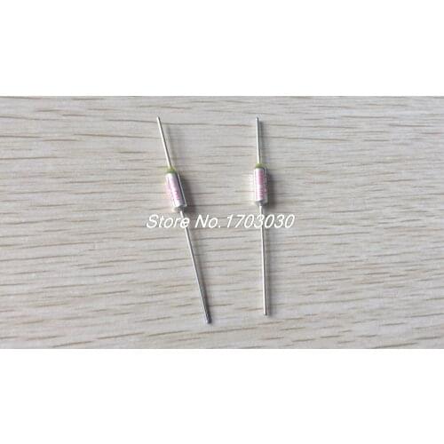 100 Pcs Microtemp Thermal Fuse 130C TF Cut-off 10A 250V