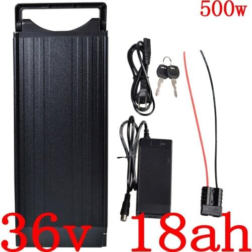 Rear Rack Ebike Battery 36V 20Ah 18Ah 15Ah 13Ah 10Ah 36V Electric Bicycle Bafang Batteries for BBS02 BBS01 500W 350W 250W Motor