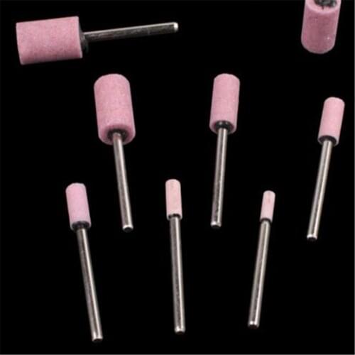 Cylindrical Red Corundum Grinding Wheel Grinding Head Electric Grinder Carving Grinding Head Polishing Metal Jade Wood