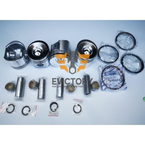 For CUMMINS B3.3 QSB3.3 water oil pump conrod 4pcs + rebuild kit