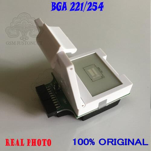 EMMC / EMCP Socket ( 221-FBGA 254 -FBGA) BGA 221 BGA 254 Test Socket Adapter for UFI-Box / ufi box