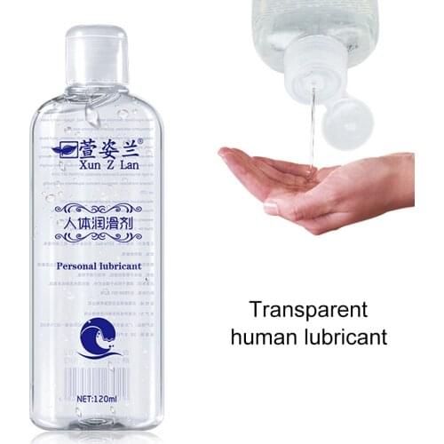 120ml Water Based Sexual Lube for Women Adult Gay Lubricant Anal Sex Toys Pussy Gel Vagina Grease Couples Massage Body Oil