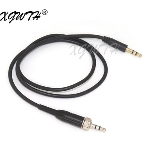 Cable Adapter 3.5mm Stereo Lockable for Sony Sennheiser Wireless Beltpack Microphone System to 3.5mm Standard Camera Video