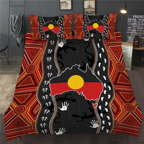 3D Bedding Set Abstract Horror Art Palmprint Footprint Sun Bedclothes Queen King Twin Full Double Duvet Cover Set For Adults