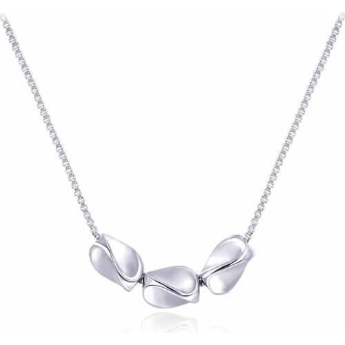 BVN6 Fashion wild necklace female Korean version of the simple transfer beads clavicle chain Student Mori pendant jewelry